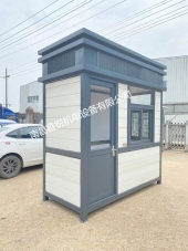 南昌贛昌建筑工程公司 （南昌江電小區）金屬雕花板藝術崗亭1.2-2.6-3.0高