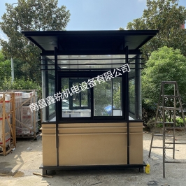 真石漆藝術崗亭 2.1-2.63m高 發貨南昌麥園垃圾處理廠