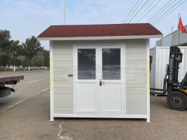金屬雕花板崗亭6臺 福建三明市南城首府小區